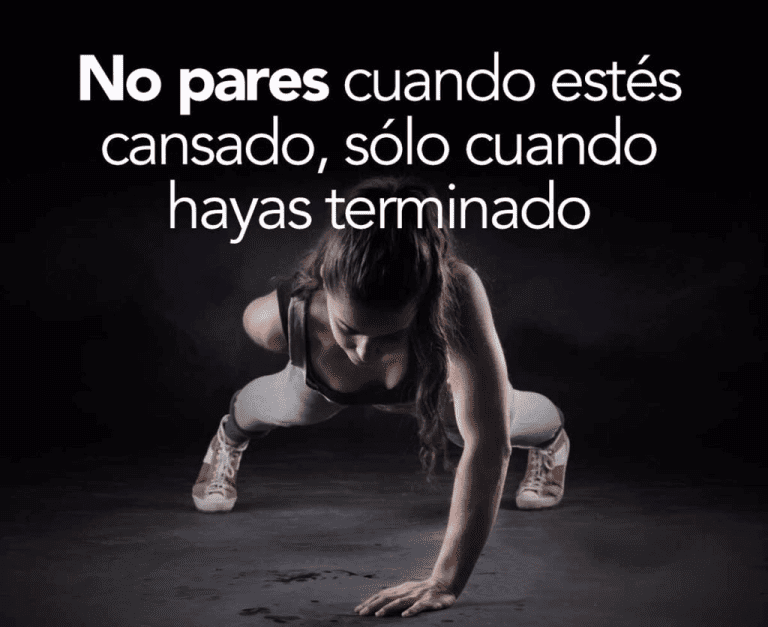 Nunca te rindas…